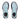 Hoka Mach X 3 (Womens) - Glimmering Blue/Varsity Navy