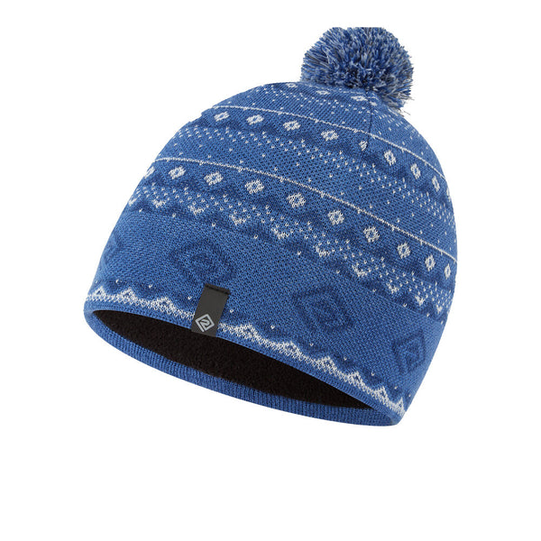 Ronhill Winter Bobble Hat - Lumiere/White