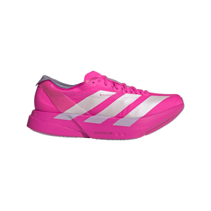 Adidas Adizero Adios Pro 4 (Womens) - Shock Pink/Zero Metalic/Aurora Plum