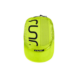Runr Lumos Reflective Technical Running Hat - Electric Yellow