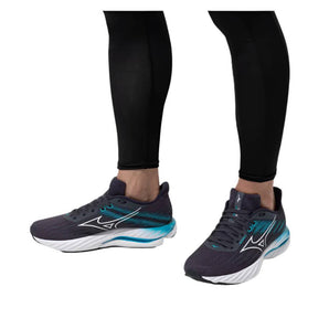 Mizuno Wave Inspire 21 (Mens) - Odyssey Grey/White/Capri Breeze