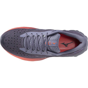 Mizuno Wave Skyrise 6 (Women's) - Blue Granite/Icelandic Blue/Striking Coral