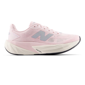 New Balance FuelCell Rebel v5 (Women's) - pink granite with silver metallic and linen