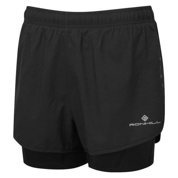 Ronhill Core 3.5" 2 in 1 Short (Womens) - Black