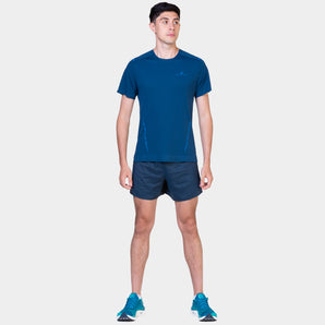 Ronhill Short Sleeve Race T-Shirt (Mens) - Dark Navy/Deep Laguna