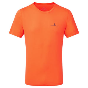 Ronhill Men's Core Short Sleeve Tee - Fluo Orange/Legion