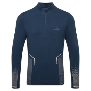 Ronhill Tech Reflect Half Zip (Mens) - Dark Navy/Reflect