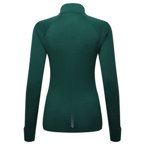 Ronhill Tech Winter 1/2 Zip (Womens) - Seaweed/Iris