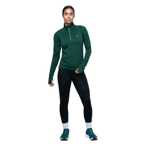 Ronhill Tech Winter 1/2 Zip (Womens) - Seaweed/Iris
