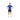 Ronhill Men's Tech S/S Tee - Dark Cobalt/Fluo Green