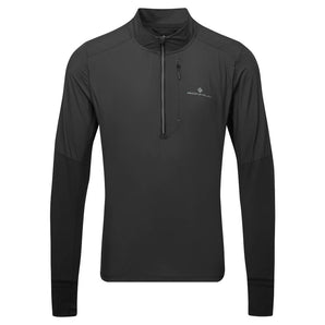 Ronhill Wind Block 1/2 Zip (Mens) - All Black