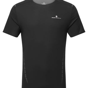 Ronhill Short Sleeve Race T-Shirt (Mens) - Black/Artemis