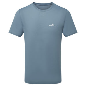 Ronhill Men's Core Short Sleeve Tee - Lake Bright/White