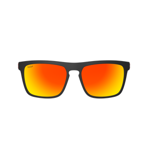 Sungod Renegades 8 KO Polarised- Matte Grey/Fire