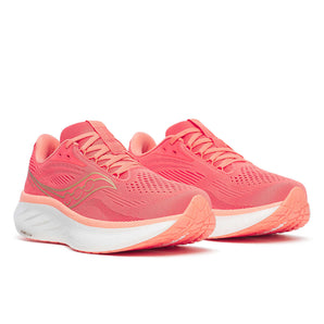 Saucony Ride 18 (Women's) - Coral/Salmon