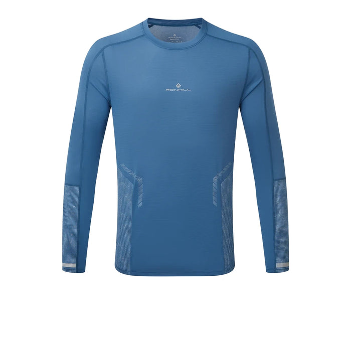 Ronhill Tech Reflect L/S Tee (Mens) - Glacier/Reflect