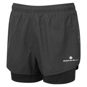 Ronhill Core Twin Short (Women's) - All Black