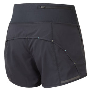 Ronhill Tech 4.5" Short (Womens) - Black/Aquamint