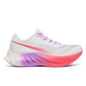 Saucony Endorphin Pro 4 (Women's) - White/Crocus