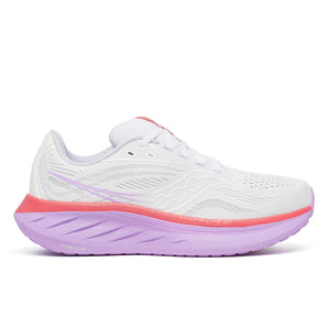 Saucony Ride 18 (Women's) - White/Coral