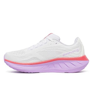 Saucony Ride 18 (Women's) - White/Coral