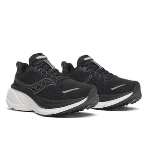 Saucony Hurricane 25 Wide (Womens) - Black/White