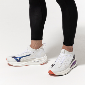 Mizuno Neo Vista 2 (Mens) - White/White/Iris Bloom