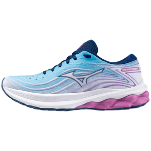 Mizuno Wave Skyrise 5 (Womens) - Swim Cap/Navy Peony/Hyacinth