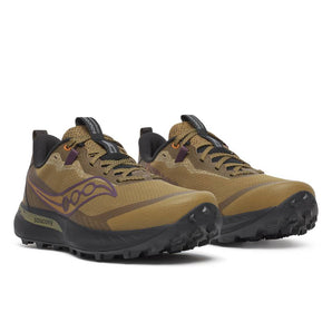 Saucony Peregrine 15 (Men's) - Kodiak/Black