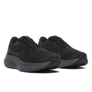 Saucony Ride 18 (Men's) - Black/Shadow
