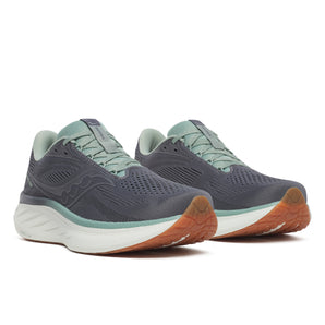 Saucony Ride 18 (Men's) - Carbon/Iceberg