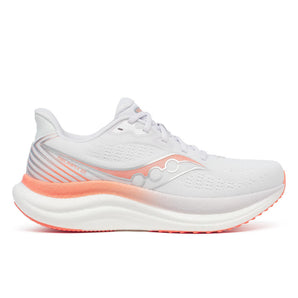 Saucony Triumph 23 (Womens) - White/Wistful