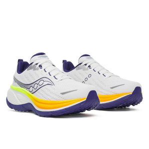 Saucony Hurricane 25 (Mens) - White/Frigid