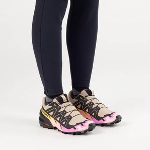 Salomon Speedcross 6 (Women's) - Ethere/Black/Cyclamen