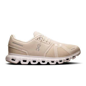 On Running Cloud 6 (Women's) - Pearl/White