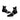 Versus Midnight Black Running Ankle Socks