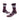 Versus Midnight Plum Trail Running Socks