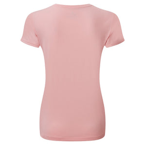 Ronhill Core S/S Tee (Womens) - Fairway/Bubblegum