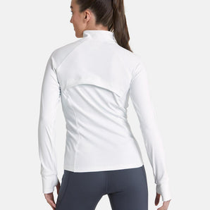 Gym+Coffee Adaptive Zip (Womens) - Striker White