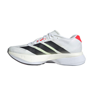 Adidas Adizero Boston 13 (Womens) - White/Core Black/Lucid Red