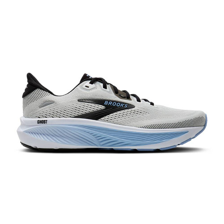Brooks Ghost 18 (Men's) - White/Black/Open Air