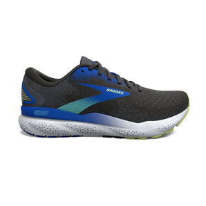 Brooks Ghost Mens - Black/Cobalt/Neo Yellow
