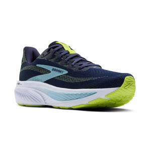 Brooks Ghost 17 2E Width (Men's) - Peacoat/Lime/Blue