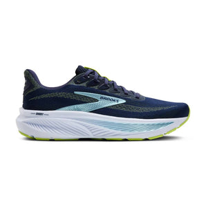 Brooks Ghost 17 2E Width (Men's) - Peacoat/Lime/Blue
