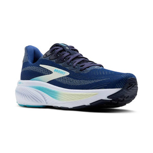 Brooks Ghost 17 (Women's) - Navy/Green/Turquoise
