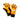 Brooks Fusion Midweight Glove -Fluoro Flash/Black