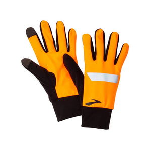 Brooks Fusion Midweight Glove -Fluoro Flash/Black