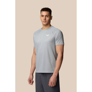 Castore Adapt T-Shirt (Men's) - Rock Grey/White