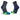 Hilly - Hilly Active Anklet - Denim/Teal - Prosportswear Ltd T/A RunActive