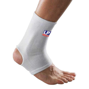 LP Elasticated Ankle Support - White